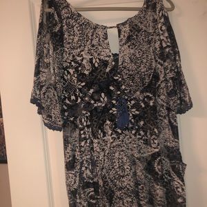 Free People Paisley/Floral Dress